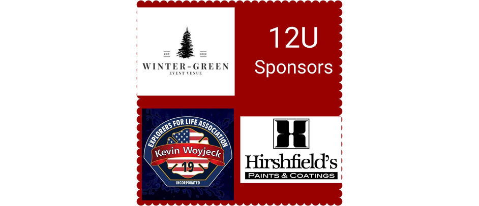 12U 2023 Sponsors 